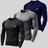 Imagem da oferta Kit 3 Camisetas Térmicas Segunda Pele Camisa Uv50