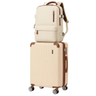 Imagem da oferta Mala de Bordo 10kg Mochila Bagagem de Mão com 4 Rodas Duplas 360° | Mala de Viagem, Expansivel, Aprovada ANAC, Cadeado AntiFurto TSA, Alça Lateral,