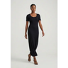Imagem da oferta Vestido Feminino Lança Perfume Super Midi Canelado Preto