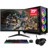 Imagem da oferta PC Gamer Completo BluePC RUSH - AMD Ryzen 5 5500 16GB DDR4 Radeon RX 580 8GB SSD 512GB Monitor 23" 75Hz Full HD - PGBP-R