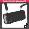Imagem da oferta Caixa de Som Bluetooth SABALA DR-908 Pro: 120W 20.800mAh TWS IPX6 LED