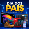 Imagem da oferta ESPECIAL DIA DOS PAIS MAGALU: Tênis de Marca, Notebooks, Smart TVs e Bicicletas com até 60% OFF!
