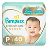 Imagem da oferta Fralda Pampers Premium Care P 40 unidades