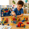 Imagem da oferta Kit Educativo De Blocos De Montar Elétrico Com 250 Peças E
