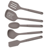 Imagem da oferta Tramontina Jogo De Utensílios Softta Em Silicone Cinza 5 Peças