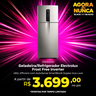 Imagem da oferta GeladeiraRefrigerador Electrolux Frost Free Inverter 480L Efficient com AutoSense SmartBivolt Duplex Inox Look IT70S