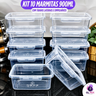 Imagem da oferta Kit 10 Marmitas Herméticas 900ml BPA Free - FreezerMicroondas