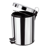 Imagem da oferta Lixeira Inox 5l Pedal Sem Contato Higiênico, Prático, Para Cozinha Ou Banheiro