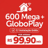 Imagem da oferta R$ 99,90mês: Claro Fibra 600 Mega com Instalação e Wi-Fi grátis!