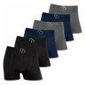 Imagem da oferta Kit 6 Cuecas Boxer Rafa Parize Sem Costura Masculina Confortável Anatômica