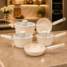 Imagem da oferta Jogo de Panelas Cerâmica 5 Peças Gourmet Maison Indução