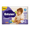 Imagem da oferta Babysec Fralda Premium Hiper G 60 Un