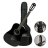 Imagem da oferta Kit Violao Acustico Nylon Sonn SNG-38C Natural Preto Com Tensor No Braco 18 Trastes + Capa Bag Luxo Oxford 600 Bolso Dup