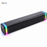Imagem da oferta Caixa de Som Rgb Aitek Acs4516 para Pc 5W Usb P2 Estéreo Controle no Cabo com Luzes Rgb Led
