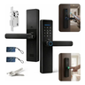 Imagem da oferta Fechadura Eletrônica Digital Bbg Smart Lock Biometria Preta Preta