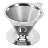 Imagem da oferta Filtro Permanente para Café 101 em Aço Inox Reutilizável com Pegador Peneira Dupla de Malha Fina Não Enferruja