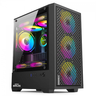 Imagem da oferta Gabinete Gamer Ninja Tessen Mid Tower M-ATX 3 Fans | Terabyte