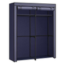 Imagem da oferta SONGMICS Guarda-roupa com 2 Cabides Armário de Tecido para Armazenamento de Roupas Cabide Dobrável para Quarto ou Cl