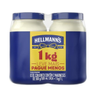 Imagem da oferta Maionese Hellmann's Tradicional 500gr 2 potes