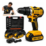 Imagem da oferta Parafusadeira Furadeira 48v Profissional 2 Baterias Sem Fio