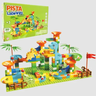 Imagem da oferta Blocos De Montar Pista Dinossauro 260 Peças Bolinha Interage 11 Dinossauro