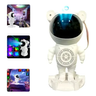 Imagem da oferta Luminária Noturno Robô Astronauta Bluetooth Som Branco