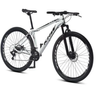 Imagem da oferta Bicicleta KRW Aro 29 Aluminio 24 Vel MTB Cambio Importado Freio a Disco Suspensao Dianteira X32 - Branco+Preto | N