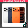 Imagem da oferta iPhone 17 ProPro Max 256512GB 5G Câmera Tripla 48MP Tela 6.9" Super Retina XDR