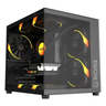 Imagem da oferta Gabinete Gamer Pcyes Forcefield Mini Black Vulcan - Gffmnbv