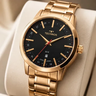 Imagem da oferta Relógio Technos Masculino Dourado De Aço Inox Analógico Com Calendário