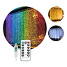 Imagem da oferta Pisca Cortina 300 Leds 3x3m Usb Ip44 8 Modos Iluminação Luzes Fada Decoração De Natal Festa Colorido Luvinco