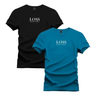 Imagem da oferta Kit 2 Camiseta Masculina Camisa Algodão Premium Loss Dantawj