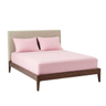 Imagem da oferta Jogo de Cama King Essencial 100% Algodão Macio Rosa