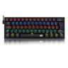 Imagem da oferta Teclado Mecânico Gamer Redragon Fizz Rainbow Preto Switch Azul