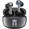 Imagem da oferta Fone de Ouvido Sem Fio Bluetooth 5.3 com Cancelamento de Ruído, 50H Playback, LED Power Display, Fones de Ouvido Intra-Auriculares com Microfone, Fon