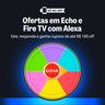 Imagem da oferta Roleta de Cupons de até R$100 OFF para Alexa no APP Amazon