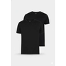 Imagem da oferta Kit 2 Camiseta Aramis Manga Curta New Basic Preto