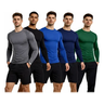 Imagem da oferta Kit 5 Camiseta Térmica Segunda Pele Proteção Uv