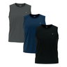 Imagem da oferta Kit com 3 Regatas Dry-fit Lisa Sandrini