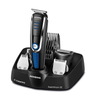 Imagem da oferta Aparador de pelos super groom 10, mondial, pretoazul, 6w, bivolt – bg-03