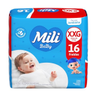 Imagem da oferta Fralda Mili Baby XXG 16 unidades