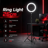 Imagem da oferta Ringlinght Led Lumi Luz Flash Estudio Profissional Com Tripe 210m Cor Preto 18w Pontokit