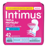 Imagem da oferta Intimus Absorvente Externo Tripla Proteção Com Abas - 42 unidades