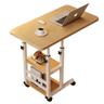 Imagem da oferta Mesa Portátil Para Sofá E Cama, Mesa Lateral Para Laptop Com Altura Ajustável (nogueira - Novo)