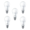Imagem da oferta Kit 5 Lâmpadas Led Bulbo Philips A60 9W 3000k 806lm Bivolt