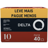Imagem da oferta Delta Q Cápsulas de Café Qalidus Pack XL - Int 10