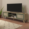 Imagem da oferta Rack Retrô TV 75 Pol MDF 180cm 2 Portas