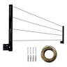 Imagem da oferta Varal Retrátil 60kg Parede Reforçado