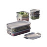Imagem da oferta Electrolux Kit 6 Potes Herméticos Plástico Multiuso Vedação Silicone