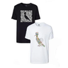 Imagem da oferta Kit com 2 Camisetas Reserva Estampada Pica-Pau Selo e Greenk QrCode